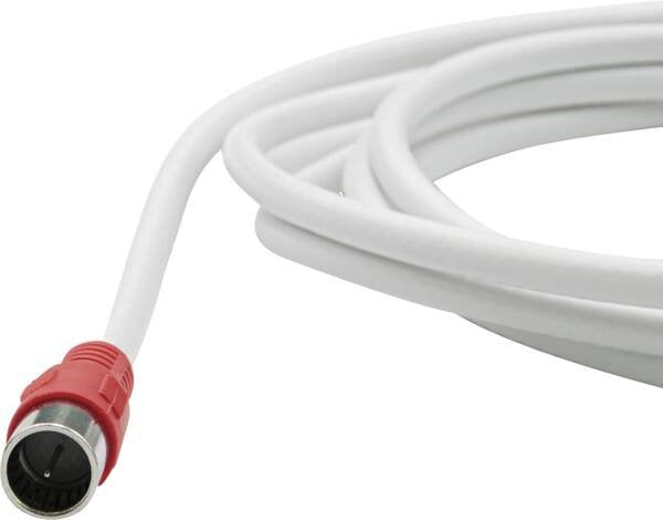 Geprüfte Calidad Según Vodafone Spezifikation Vf Ts 5001, Quick F Conector Macho Recto - Quick F Conector Macho Recto, 3,0 M