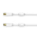 EAN 4047443433886 - Hama 00205246 cable coaxial 1,5 m Blanco imagen 2