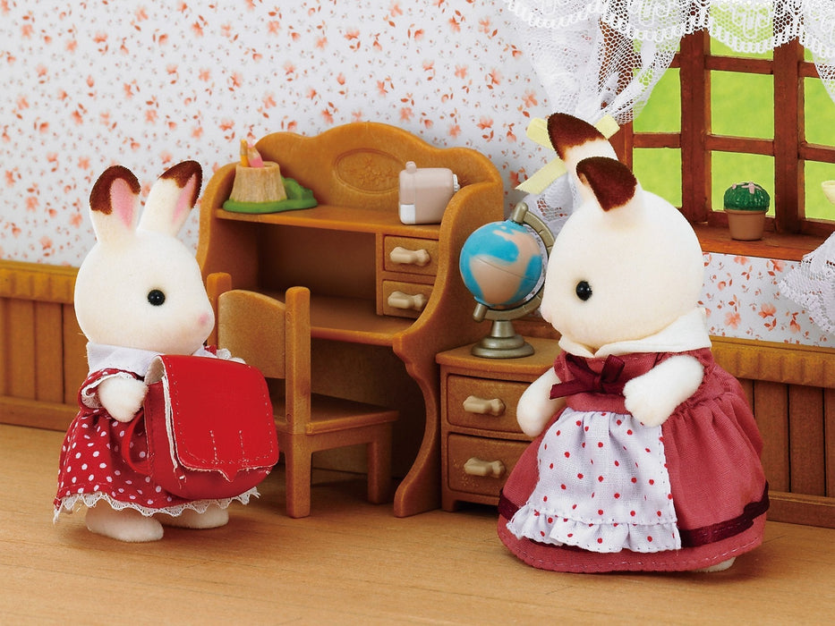 Epoch Sylvanian Families - Schokoladenhasen Schwester Escritorio Set 5016