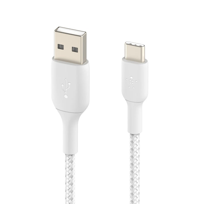 EAN 0745883788613 - Belkin CAB002BT3MWH cable USB 3 m USB A USB C Blanco imagen 5