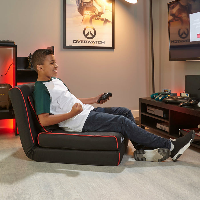 EAN 0094338513295 - X Rocker 5132901 silla para videojuegos Silla gaming Asiento acolchado Negro, Rojo imagen 2