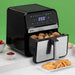 EAN 8421078038757 - JATA JEFR1242 freidora Sencillo 8 L Independiente 2100 W Freidora de aire caliente Negro, Plata imagen 6