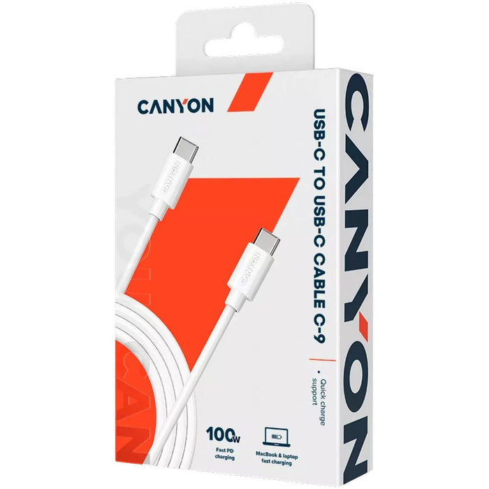 Canyon Cns-Usbc9w Cable Usb 1,2 M Usb C Blanco