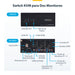 EAN 0065030909129 - StarTech.com P2ADDH462-KVM-SWITCH interruptor KVM Negro imagen 7