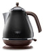 EAN 8004399771956 - De’Longhi KBOV 2001.BK tetera eléctrica 1,7 L 2000 W Negro, Marrón imagen 1