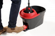 EAN 4023103212213 - Vileda Ultramat Turbo XL fregona Seca y húmeda Microfibra Negro, Rojo imagen 13