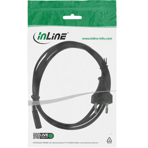 EAN 4043718079476 - InLine 4043718079476 Negro 1,5 m C7 acoplador CEE7/16 imagen 2