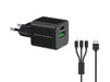 EAN 4015867236499 - Conceptronic ALTHEA16B cargador de dispositivo móvil Universal Negro Corriente alterna Carga rápida Inter imagen 1