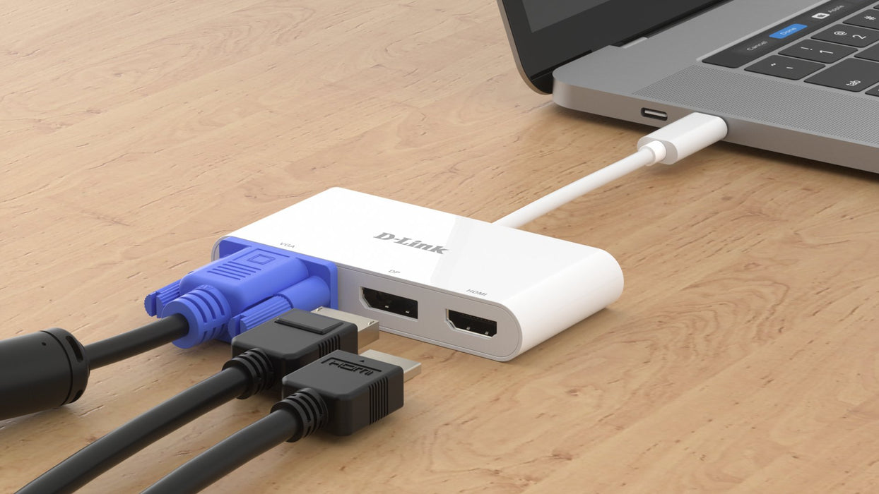 EAN 0790069450457 - D-Link DUB-V310 base para portátil y replicador de puertos Alámbrico USB 3.2 Gen 1 (3.1 Gen 1) Type-C Bla imagen 4