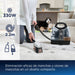 EAN 0011120272314 - Bissell SpotClean Pet Plus máquina de limpieza de alfombras Seca y húmeda Negro, Transparente imagen 9