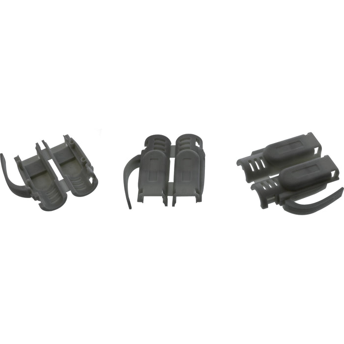 Inline® Crimp Plugs Cat.6a Rj45 Shielded, With Bend Protection And Insertion Guide, Black, 10pcs. Pack