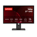 EAN 0198156725981 - Lenovo ThinkVision T27UD-40 pantalla para PC 68,6 cm (27") 3840 x 2160 Pixeles 4K Ultra HD LCD Negro imagen 1