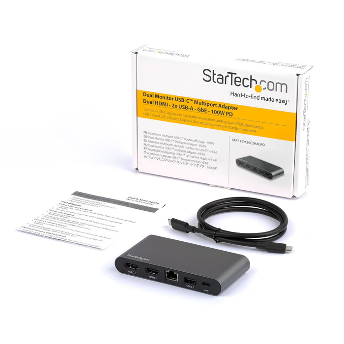 EAN 0065030878234 - StarTech.com DK30C2HAGPD base para portátil y replicador de puertos Alámbrico USB 3.2 Gen 1 (3.1 Gen 1) T imagen 5