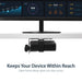 EAN 0065030867320 - StarTech.com ACCSMNT soporte de CPU Peana para monitor Negro imagen 11