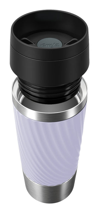 Emsa Travel Mug Classic Twist  (Lavendel/Edelstahl, 0,36 Liter) N2025600