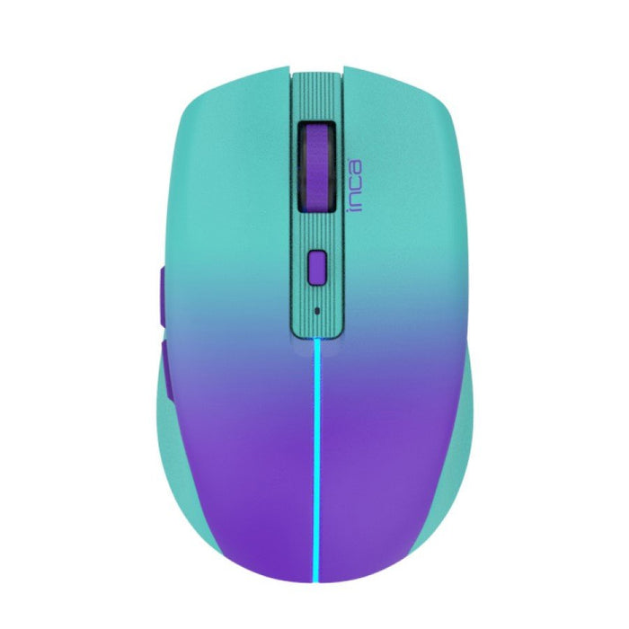 EAN 8681949014086 - Inca IWM-511RM ratón Oficina mano derecha RF Wireless + Bluetooth + USB Type-C Óptico 1600 DPI imagen 1