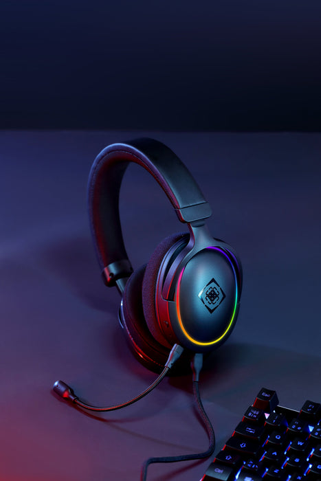 EAN 7333048060808 - Deltaco Gaming GAM-162 auricular y casco Auriculares Alámbrico Diadema Juego USB Tipo C Negro imagen 16