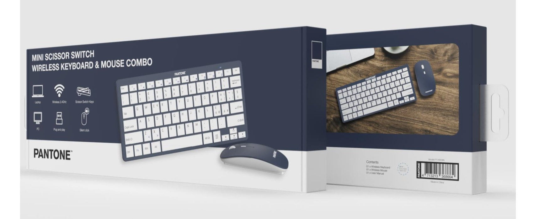 Kit Teclado + Raton Wireless N