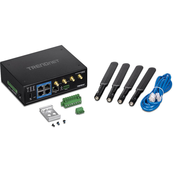 EAN 0710931161625 - Trendnet TI-W100 router inalámbrico Gigabit Ethernet Doble banda (2,4 GHz / 5 GHz) Negro imagen 8