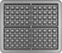 EAN 8595631020524 - Concept SV3080 sandwichera 1200 W Acero inoxidable, Negro imagen 6