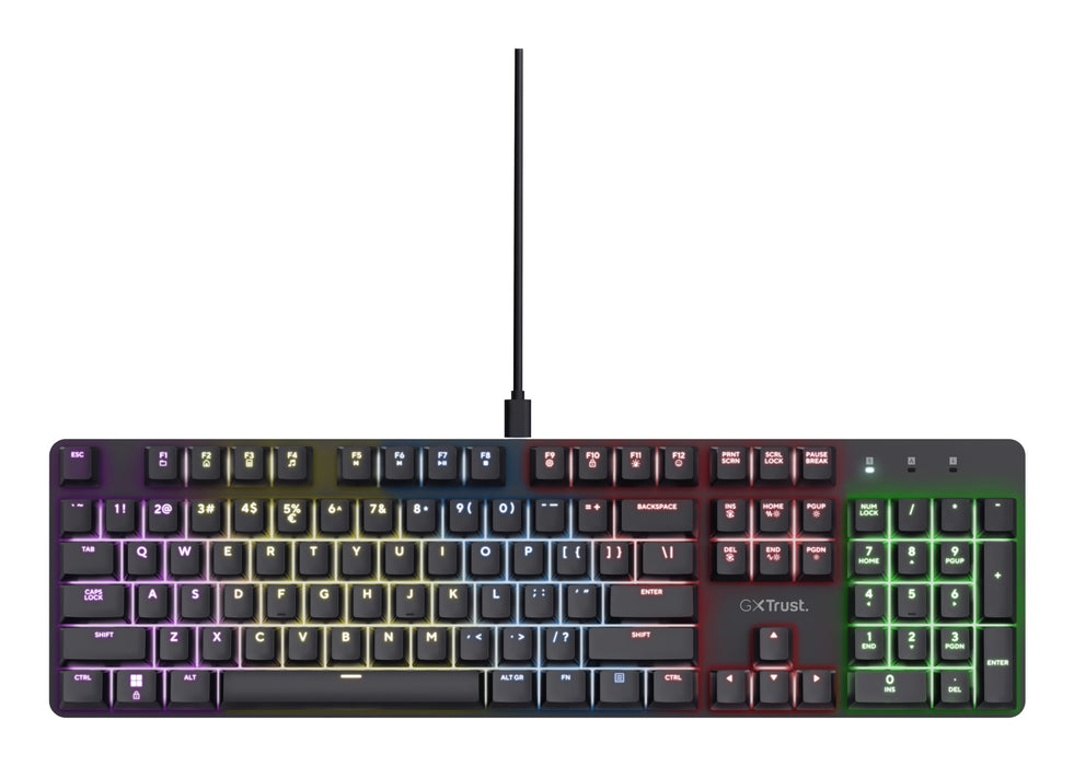 EAN 8713439256826 - Trust GXT 871 Zora teclado Juego USB QWERTY Español Negro imagen 1