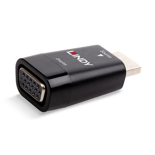 EAN 4002888381949 - Lindy 38194 cambiador de género para cable HDMI Type A (Standard) VGA Negro imagen 1