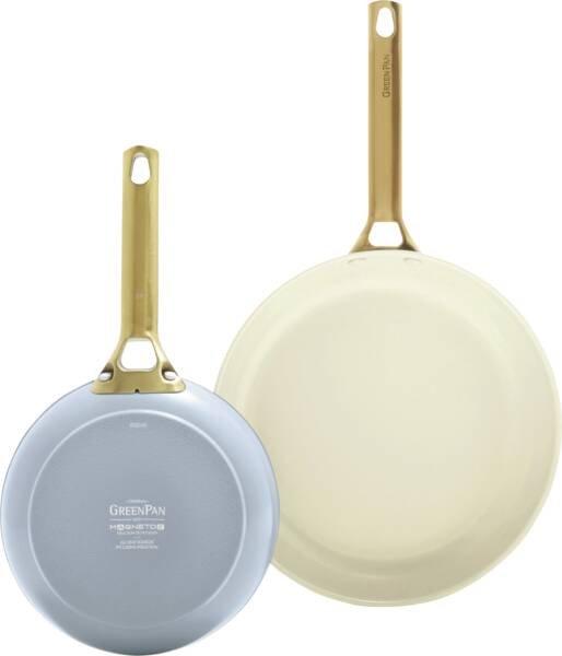 Greenpan Padova Reserve 2tlg Bratpfannenset 20+26cm Hellblau