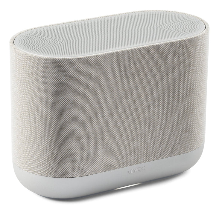 Denon Home 400 Silver Altavoz Inteligente Inalámbrico Con Tecnología Heos Y Sonido Dolby Atmos.