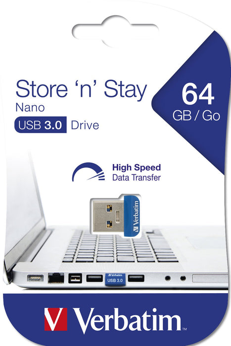EAN 0023942987116 - Verbatim Store 'n' Stay Nano unidad flash USB USB tipo A 3.2 Gen 1 (3.1 Gen 1) imagen 5