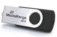 EAN 4260664879459 - MediaRange MR1952 unidad flash USB 32 GB USB Tipo C 3.2 Gen 1 (3.1 Gen 1) Negro, Plata imagen 2