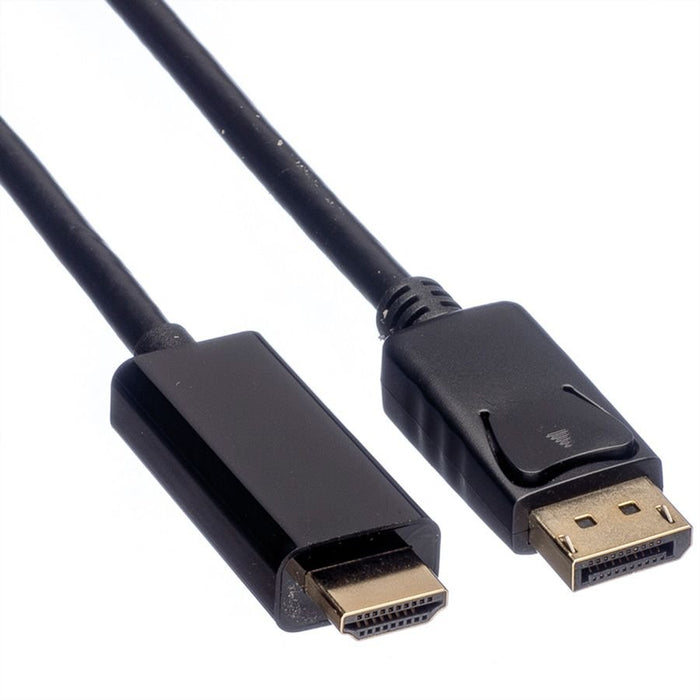 EAN 7611990145195 - ROLINE 11.04.5786 adaptador de cable de vídeo 2 m DisplayPort Negro imagen 3