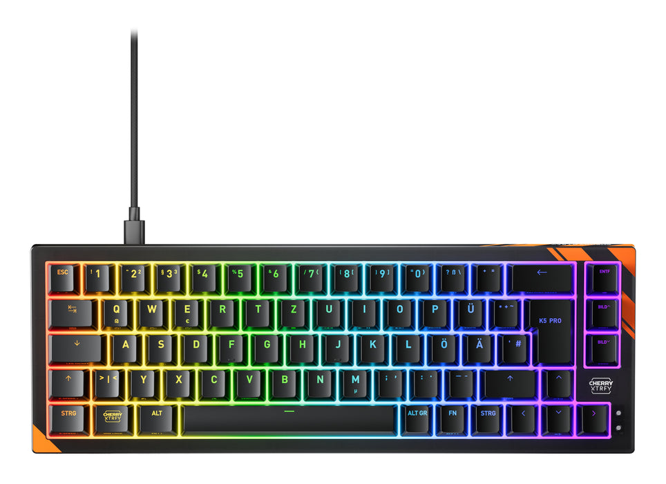 Cherry K5 Pro Tmr Compact Keyboard Negro