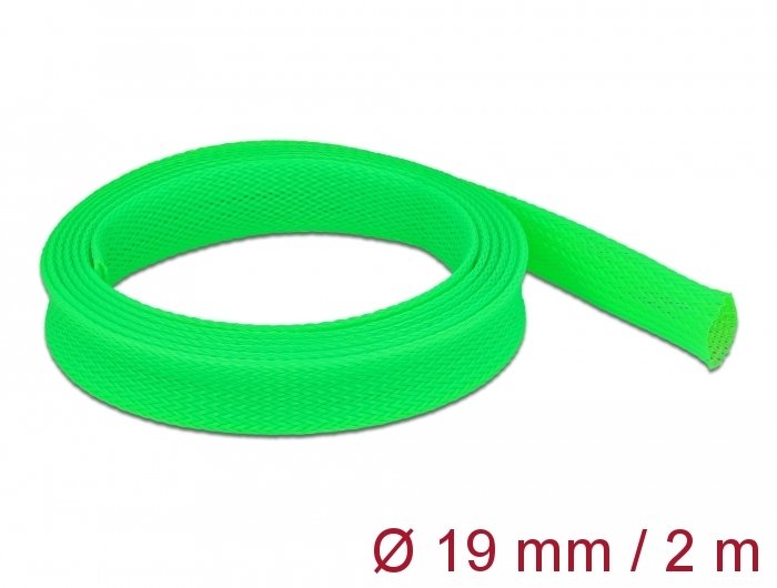 Delock 20744 Organizador De Cables Pasacables Verde 1 Pieza(S)