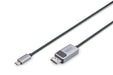 EAN 4016032483908 - Digitus DB-300334-020-S adaptador de cable de vídeo 2 m USB Tipo C Negro imagen 1