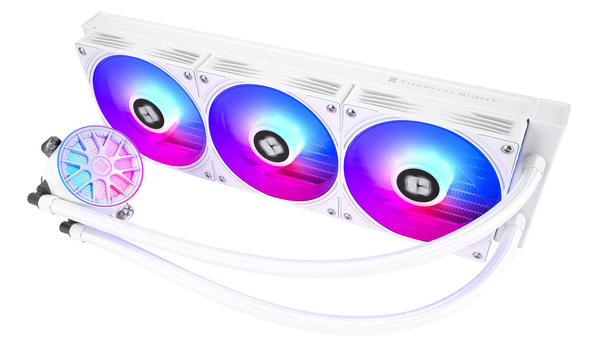 K Kit Watercooling Aio Thermalright Aqua Elite V6 Rgb - 360mm (Blanc)