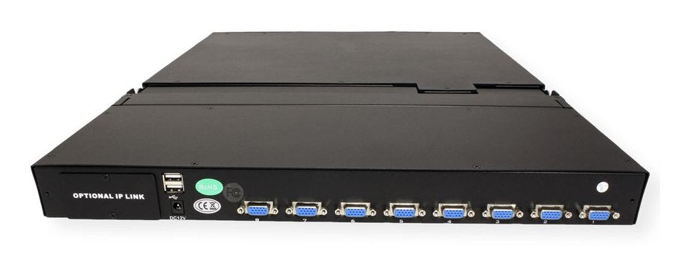 Value 19-Zoll-Kvm-Switch, 8-Port, 48 Cm (19") Tft (16:9), Vga, Usb, Fr-Layout