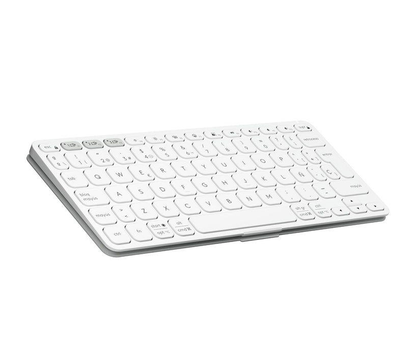 EAN 5099206126206 - Logitech 920-012974 teclado para móvil Español Bluetooth Gris, Blanco imagen 4
