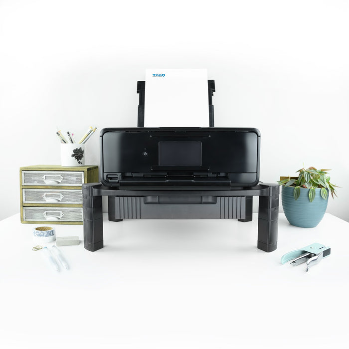 EAN 8433281009851 - TooQ MMPSSD01 soporte para monitor Escritorio Negro imagen 11