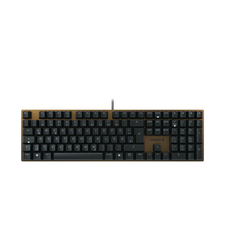 EAN 4025112107498 - CHERRY KC 200 MX teclado Universal USB QWERTZ Alemán Negro, Bronce imagen 1