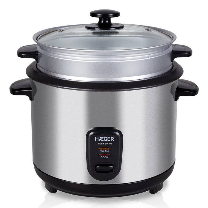 EAN 5608475034305 - Haeger RC-18L.001A arrocera 1,8 L 700 W Acero inoxidable imagen 1