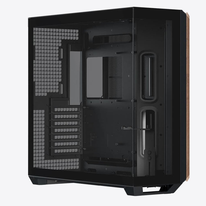 EAN 4711099479559 - APNX V1-W-BK-v1 Midi Tower Negro, Madera imagen 5