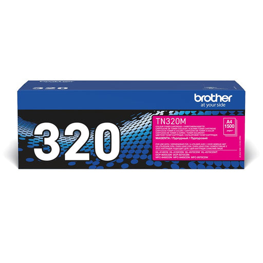 EAN 4977766679367 - Brother TN-320M cartucho de tóner 1 pieza(s) Original Magenta imagen 1