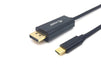 EAN 4015867228760 - Equip 133426 adaptador de cable de vídeo 1 m USB Tipo C Gris imagen 1