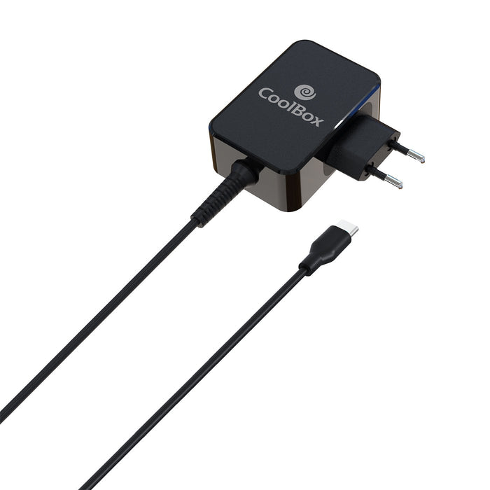 EAN 8436556144103 - CoolBox COO-NB65-PDUC adaptador e inversor de corriente Interior Negro imagen 1