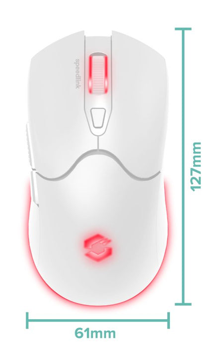 EAN 4027301743166 - SPEEDLINK SL-680102-WT ratón Juego mano derecha RF Wireless + USB Type-A Óptico 4800 DPI imagen 8