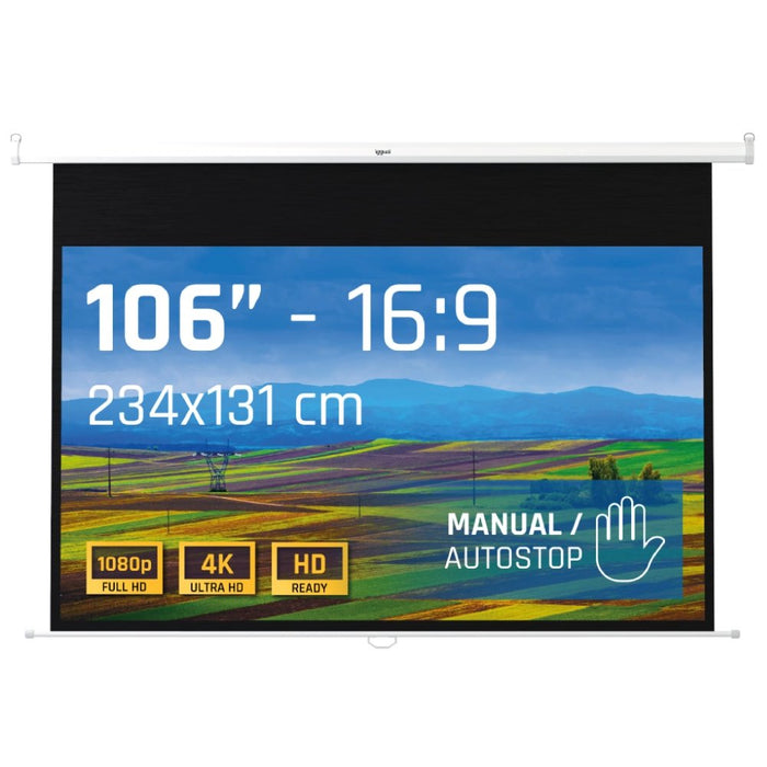 EAN 8435364319284 - iggual PSIMS234 pantalla de proyección 2,69 m (106") imagen 2