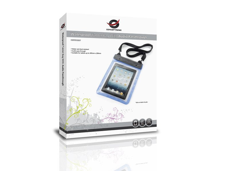 EAN 8714909025003 - Conceptronic CWPBTABAP funda para tablet 25,4 cm (10") Funda de protección Azul, Transparente imagen 5