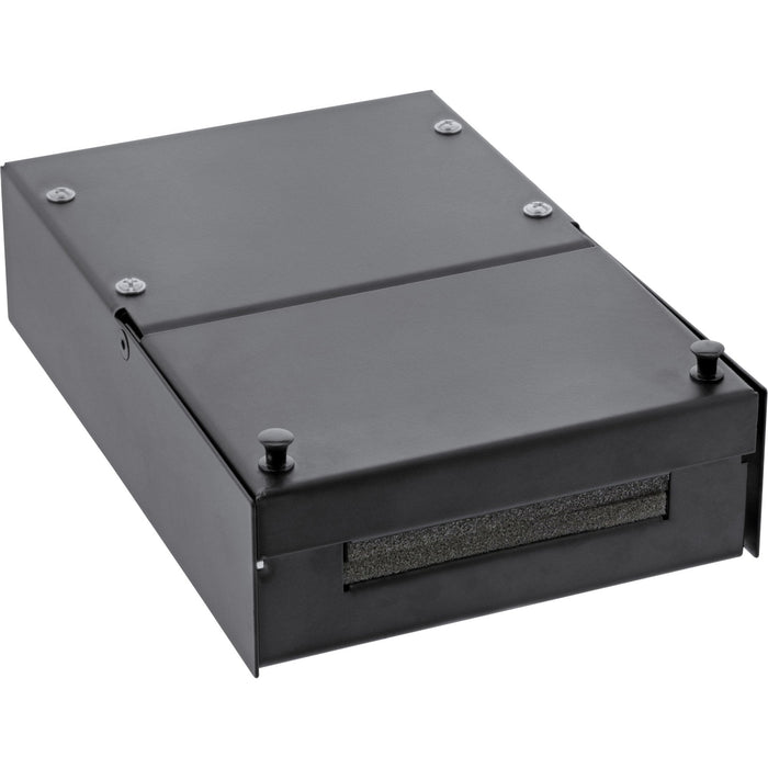 Caja De Montaje En Superficie Inline Para Keystone 4x Rj45, Negro
