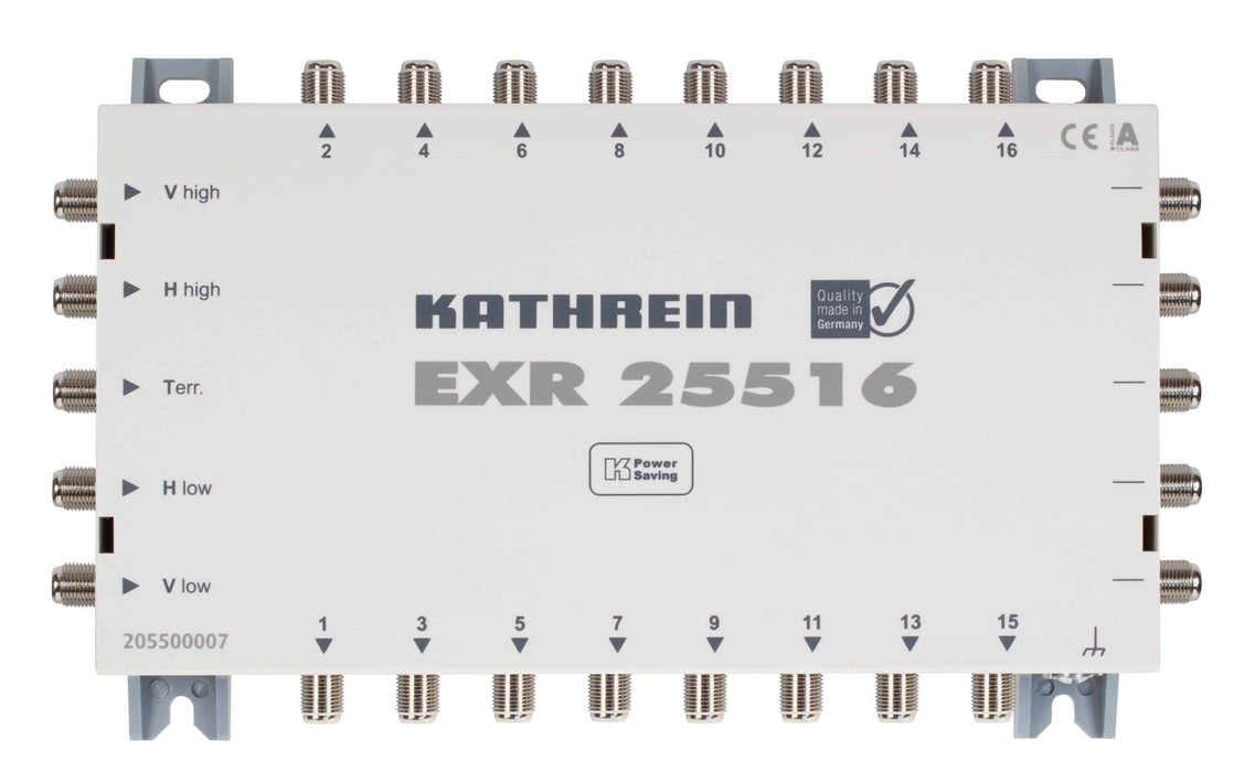 Kathrein Exr 25516 Kaskadierfähiger Multischalter Durchgang 5 Auf 16