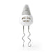 EAN 5412810330218 - Nedis KAHM100CWT batidora Batidora de mano 200 W Gris, Blanco imagen 4